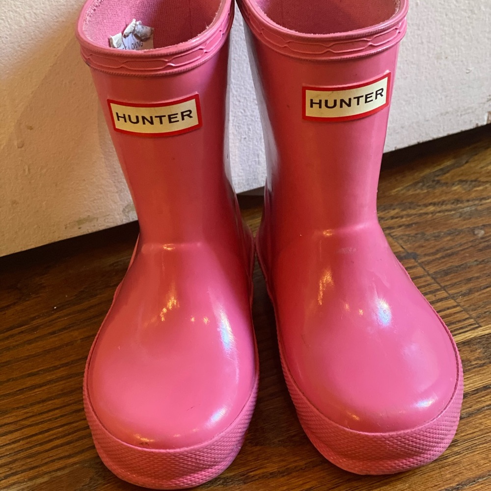 Toddler girl hunter boots